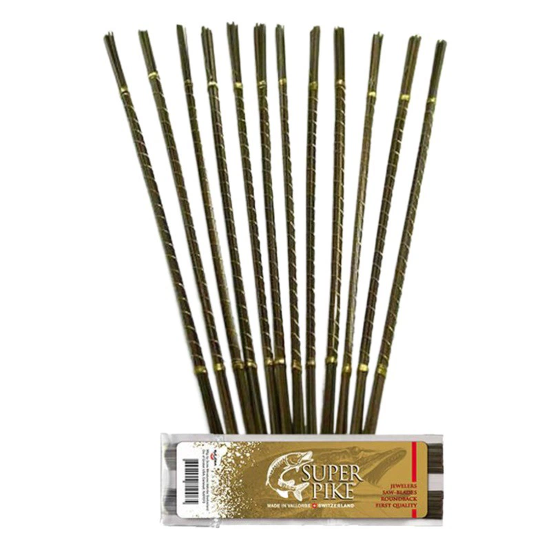Металлическое полотно для буксирной пилы Super Pike Swiss, импортное Рыбное полотно 12/мульти-модельное полотно для лобзика с мелкими зубьями