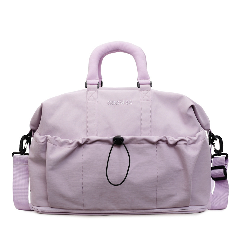 Bolsa de ejercicio deportiva ligera, bolsa de viaje expandible, bolsa de mano de gran capacidad para mujeres, bolsa de ocio para hombres.