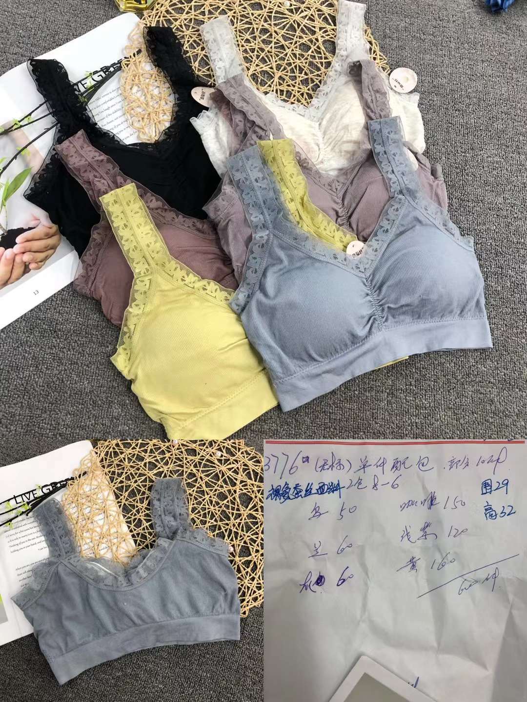Nueva Seamless alta elástico desnudo amoníaco belleza de las mujeres chaleco inalámbrico yoga sujetador ropa interior deportiva al por mayor