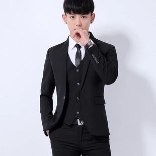Two-Piece Suits, Men's Suits, Korean Style Slim Suits, Professional Formal Suits, Groomsmen Clothing, Wedding Dresses