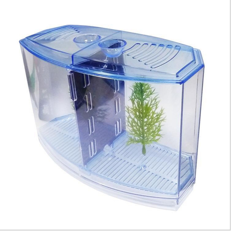 Caja de aislamiento Douyu acrílico cría independiente multifuncional tanque de peces ornamentales alimentación caja de eclosión de pavo real