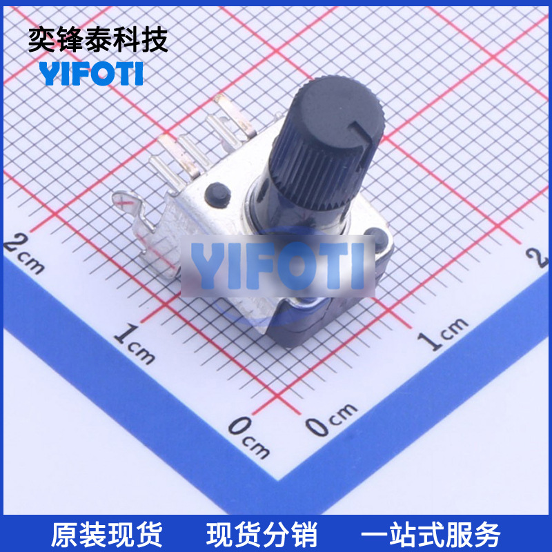 ALPS/阿尔卑斯 RK09K12A001S 插件 50V ±30% 10k 高精密电位器