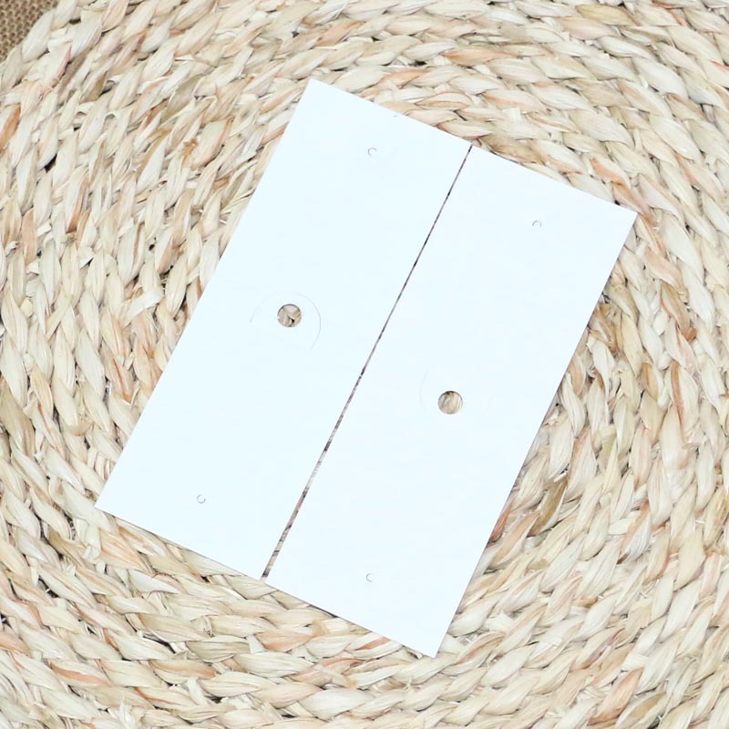 空白袜子商标纸卡 新款全白免挂钩吊牌 袜子卡纸支持袜卡批发