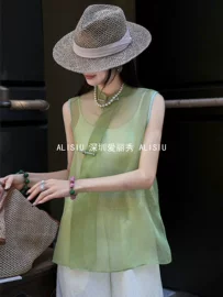 女式衬衫;上衣;女式马甲