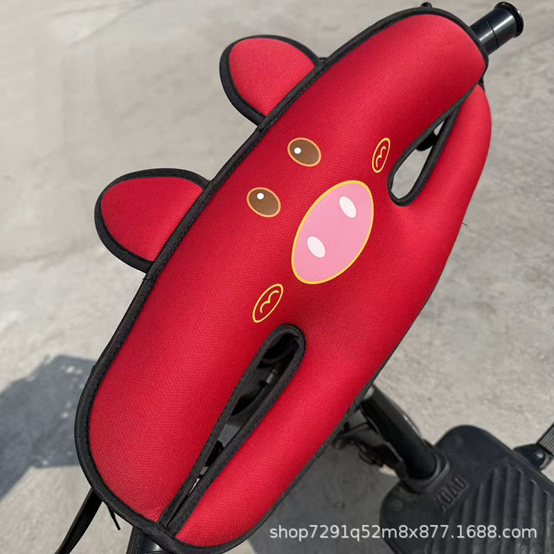 Electric Scooter Motorcycle Child Seat Anti-Collision Headrest Anti-Collision Cushion for Electric Bikes and Strollers