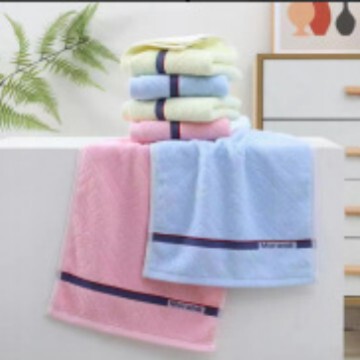 Towel cotton household absorbent thickened soft plain gift embroidery broken face towel pure cotton wholesale
