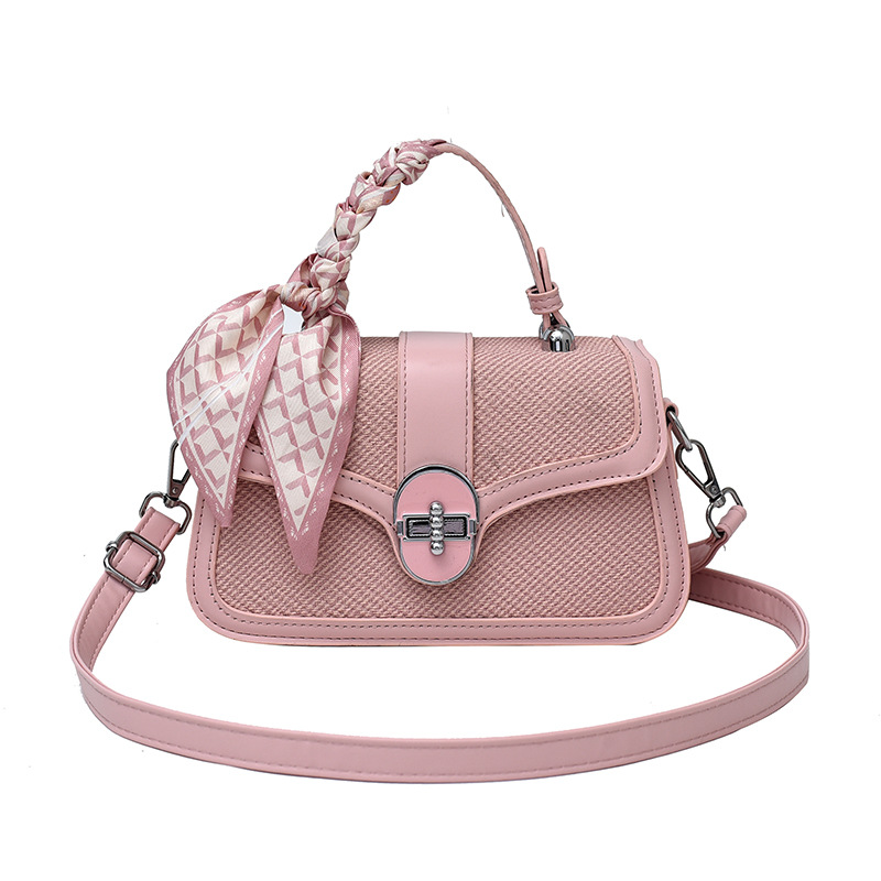 Bolsos para mujer 2025 nuevo estilo costura de color en contraste bolso cuadrado pequeño portátil textura de alta calidad moda moda bolso de mensajero de un solo hombro