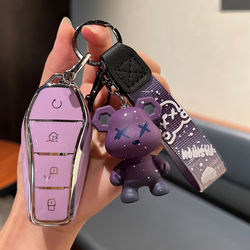 Dedicated 2022 models of BYD Dolphin key case Han Song plus Tang dmi Qin pro yuan e2 female car shell buckle bag mx
