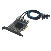 PCI-E�D4��MINISAS SFF-8087���D16��SATA3.0Ӳ�P6G�Uչ��