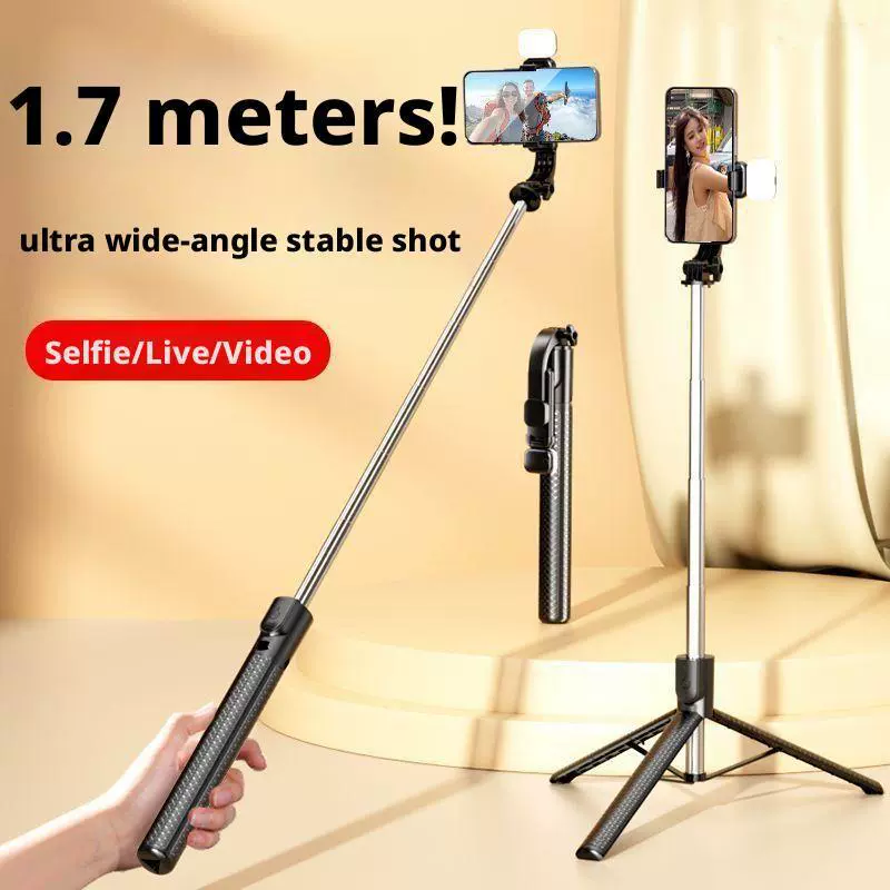 Long mobile phone, foldable portable tripod, 1.7m, Z6, bluetooth