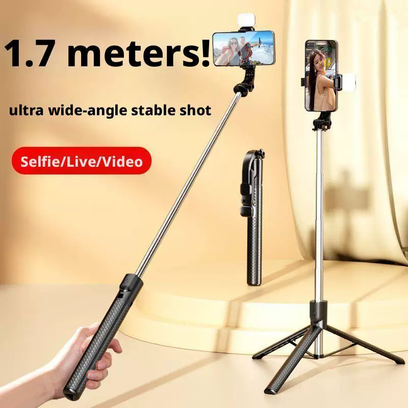 Long mobile phone, foldable portable tripod, 1.7m, Z6, bluetooth