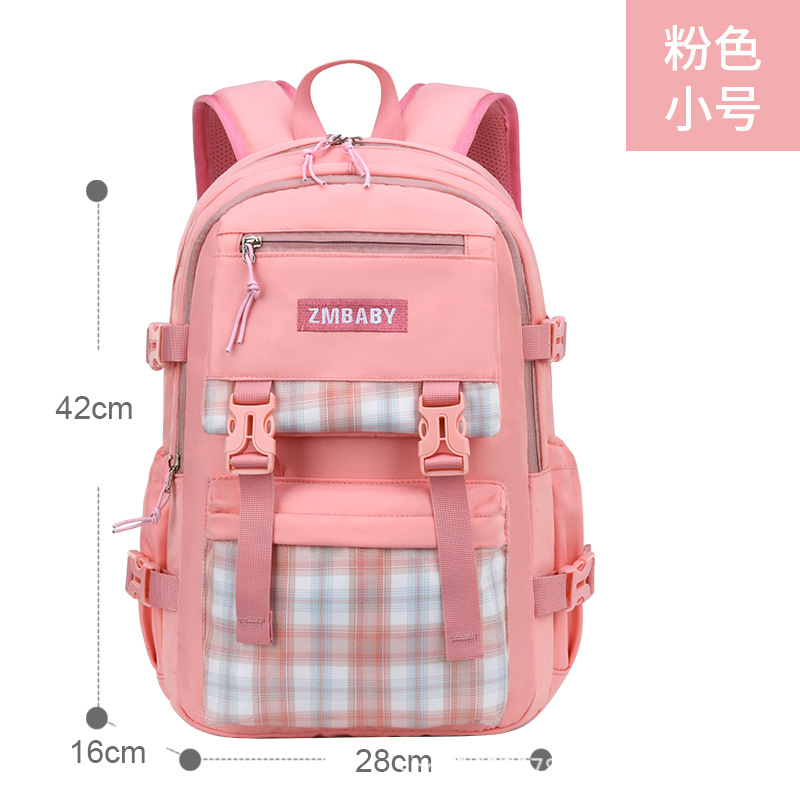 新型シンプル小学生カバン女子1-6-9年生大容量子供カバンカジュアルカジュアルリュックサック