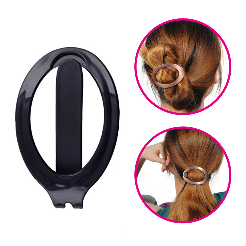 Cross-Border Korean Style Women's Hair Accessories Top Clip Ponytail Zero Pressure Hairpin Spring Clip Acrylic Jewelry Hairpin Wholesale