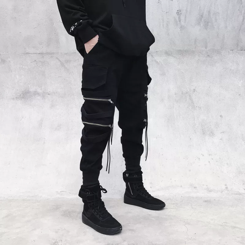 Cargo Grace Pants Men's Bunch Korean Trend American Street Loose BF Tide Hiphop Hip Hop Pants