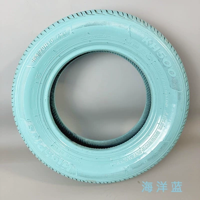 training equipment, camouflage tires, Non-industrial tires - eco-friendly-paint-diameter-53-55cm-candy-green