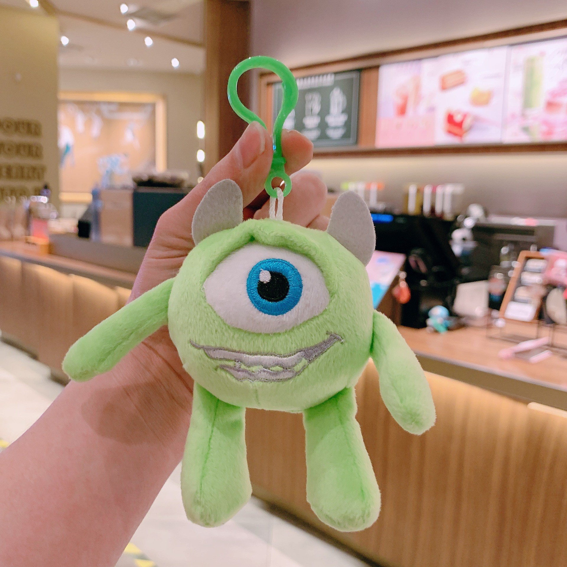 Llavero de muñeco de dinosaurio de peluche, colgante decorativo para mochila o regalo creativo