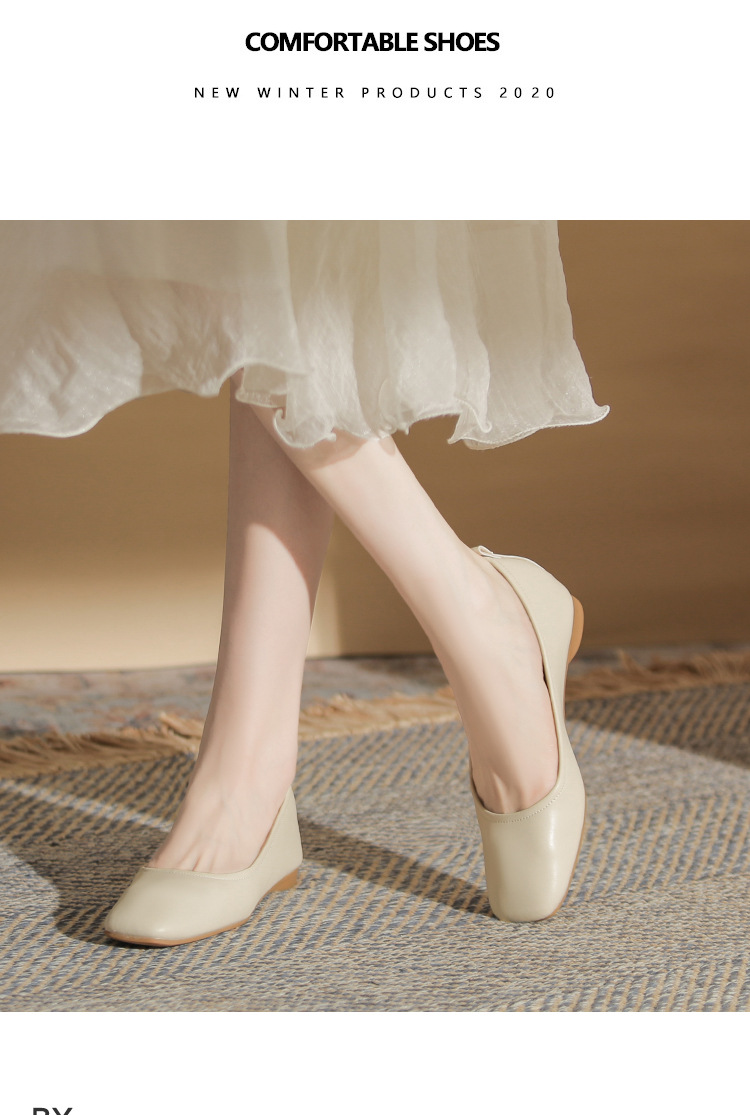 1881 Fashion Lässige Damen-Slipper mit eckiger Zehenpartie, schlicht, elegant, bequem und vielseitig – ideal für den Arbeitsalltag._voghion.com