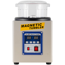 KT205磁力抛光机 大容量大型磁针研磨机 金属去毛刺去污磨亮工具