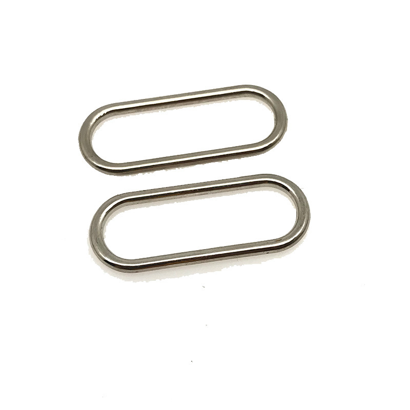 Hebilla de boca ovalada hebilla de ocho palabras hebilla en forma de huevo hebilla de ajuste de cinta hebilla 08 hebilla de ajuste de traje de baño