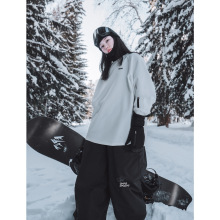 滑雪服女款男士情侣卫衣防水内搭打底中间层上衣室内滑雪场专用