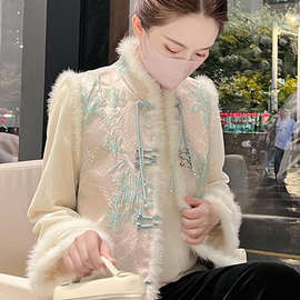 款汉服马夹新中式唐装2025年国风上衣马甲女感外套装年轻新款高级