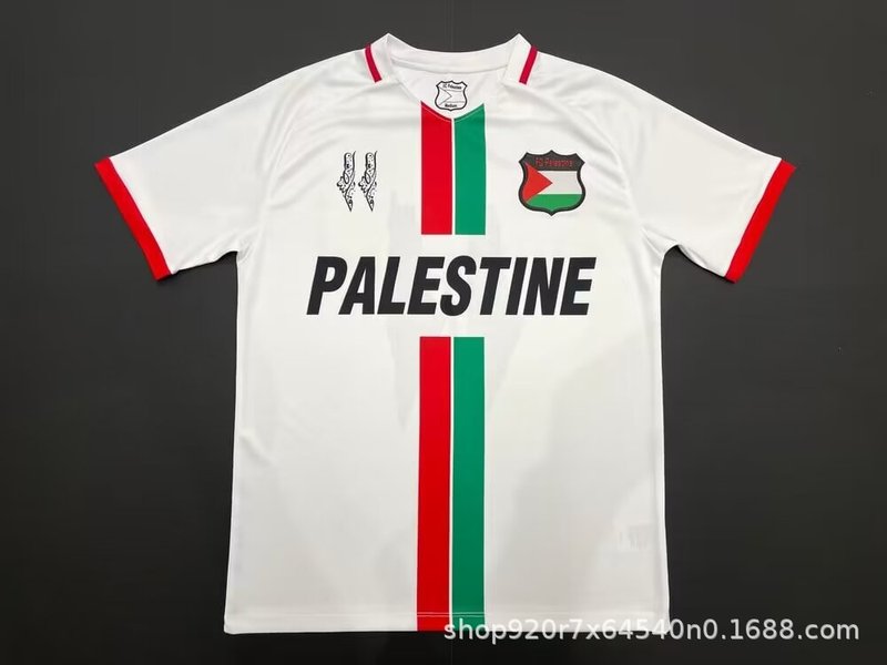 2526 サッカーユニフォーム パレスチナ ホーム＆アウェイ 新旧スペシャルエディション 記念版 レトロ 2425 スリーゲスト クロスボーダー|undefined