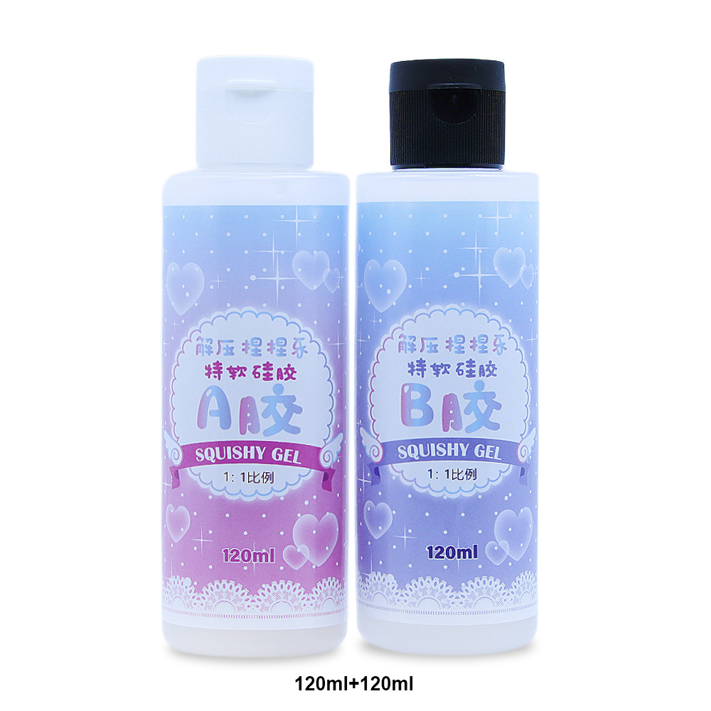 Juguete Antiestrés de Silicona Suave con Forma de Pata de Gato, Pegamento AB, Gadget Antiestrés, Venta Directa de Fábrica Transfronteriza, Éxito en Internet