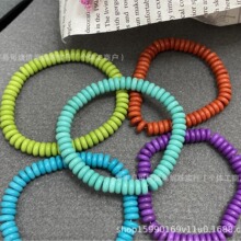 菱镁矿隔片优化高瓷绿松石盘玩diy手串配饰配珠时尚文玩隔片批发