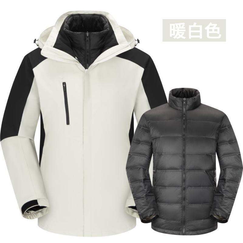 3 - en - 1 vestir de asalto desmontable revestimiento impermeable herramienta abrigo