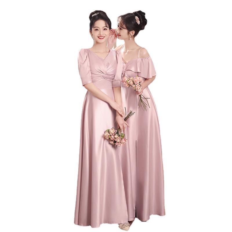Fuchsia bridesmaid dress