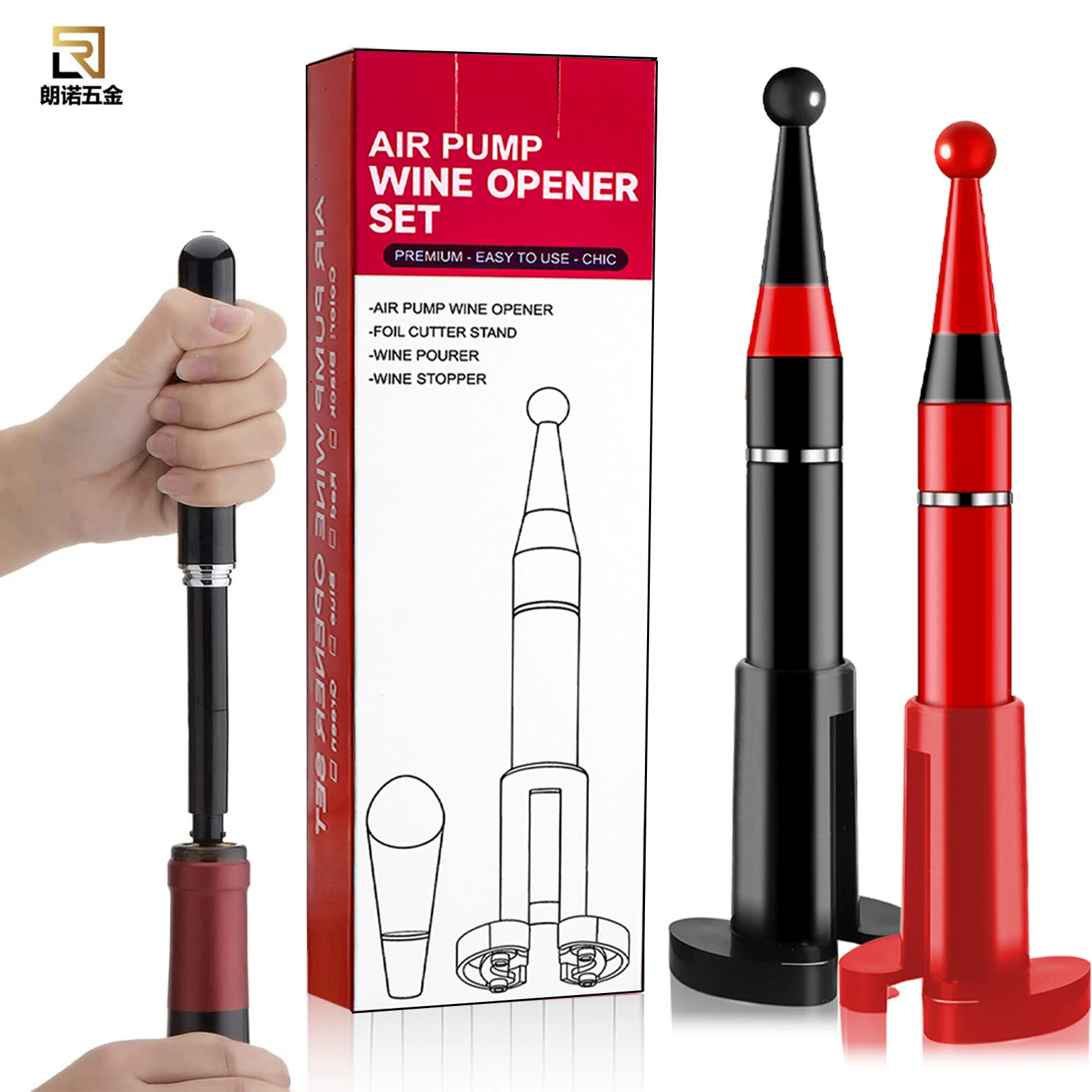 Новый барометрический открыватель для бутылок в форме ручки