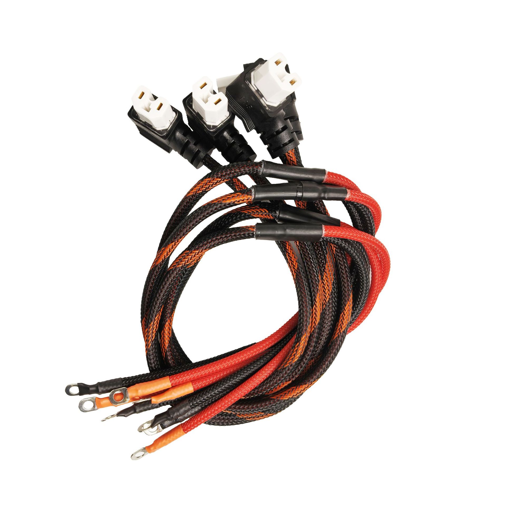 Electric Vehicle Ceramic Plug Power Cord Fire-Resistant High-Temperature Resistant Male-Female Connector High-Power 8 Square Meters