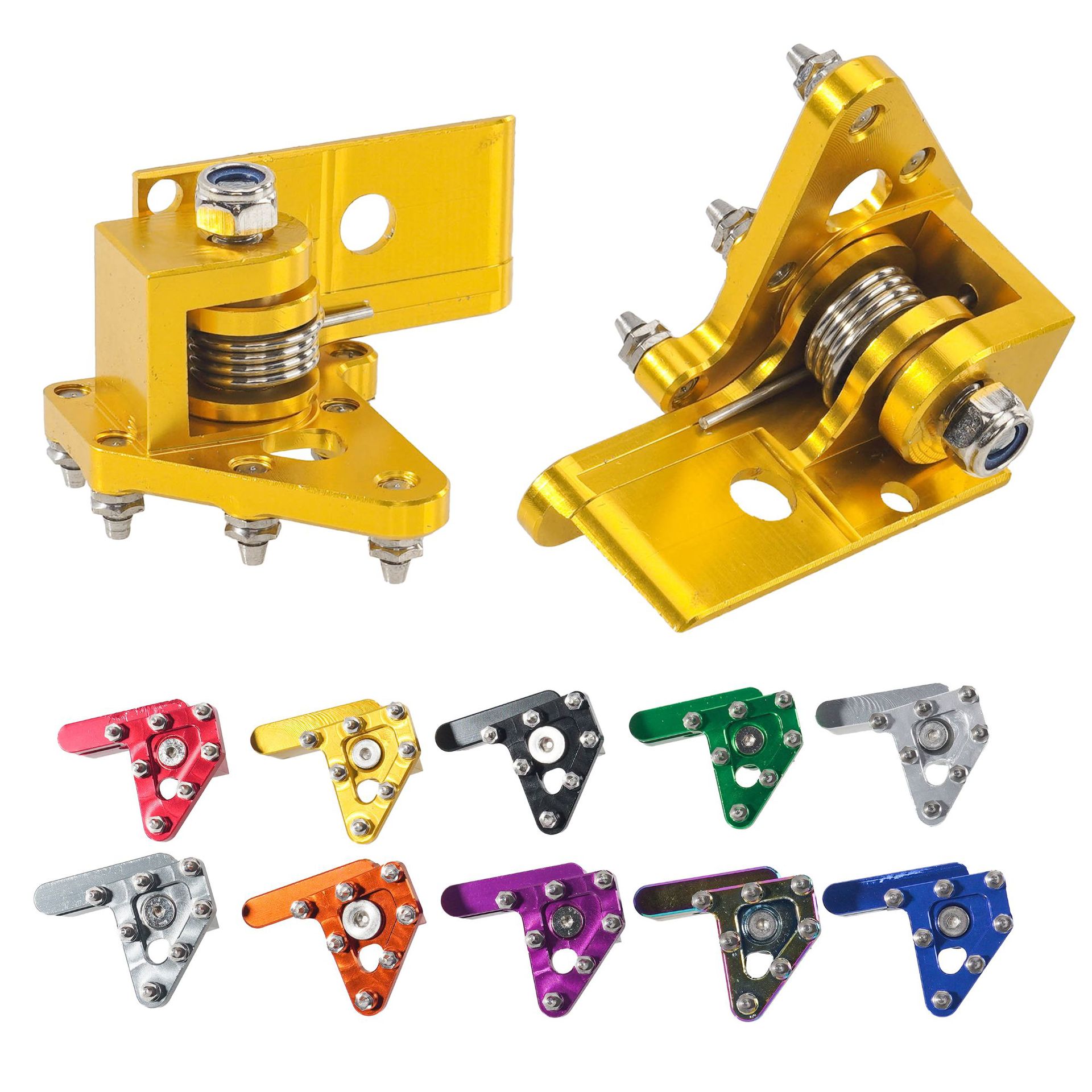 Motorcycle Modified Crf/Klx/Yzf and Other Universal Brake Pedals with Rotatable Cnc Aluminum Alloy Brake Pedals