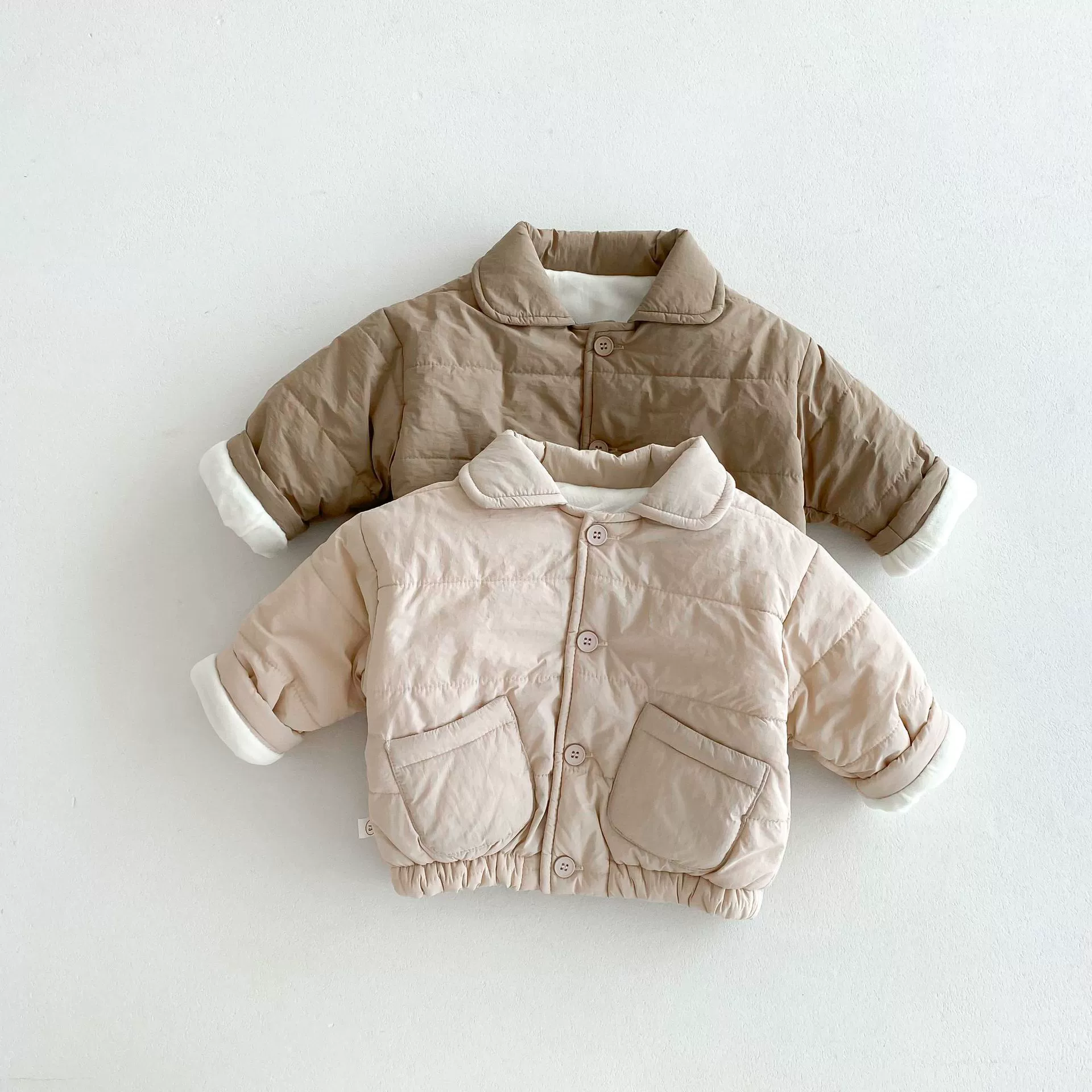 Children's keep warm quilted fashionable jacket for boys for men and women girl's, Korean style, western style