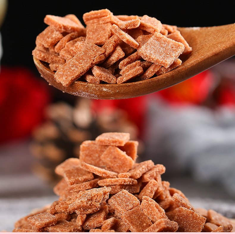 Dried Hawthorn Granules Shan Zha 山楂 Crushed Pieces for Ice Jelly Desserts and Fried Yogurt Toppings 500g key features
