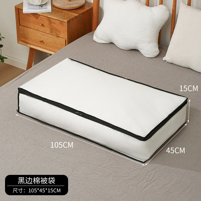 2023 nueva bolsa de almacenamiento de edredón de algodón EVA ropa visual caja de almacenamiento de edredón a prueba de polvo a prueba de humedad bolsa de embalaje de equipaje