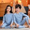 Double-sided velvet children's keep warm set, winter thermal underwear, 2022, increased thickness, suitable for teen