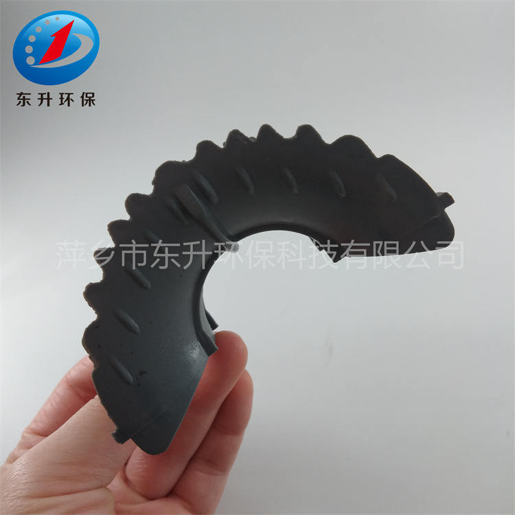 [东升科技]φ76×57×2.5mm氯化聚氯乙烯异鞍环填料 耐化学性能好