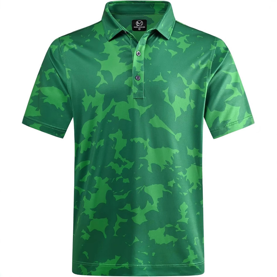 Men's Golf Shirt Moisture Wicking Dry Men's Polo Shirt Quick Dry Performance Men's Golf Shirt Regular