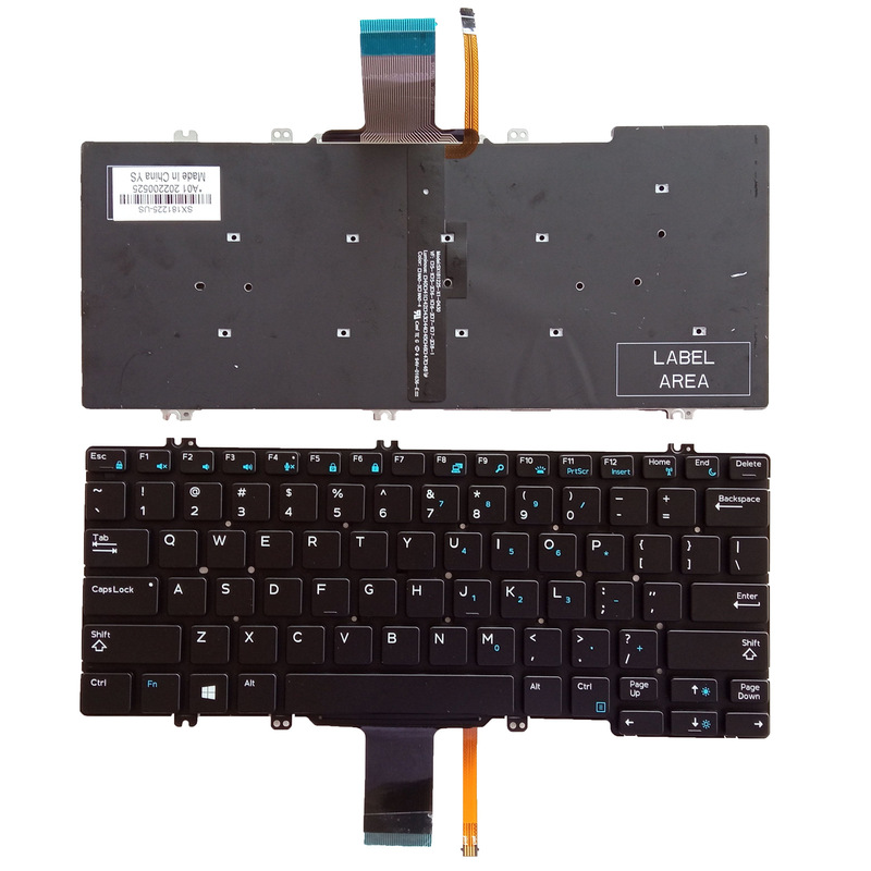 Applicable to Dell E5280 5280 5288 5289 7280 7290 7380 notebook backlit keyboard