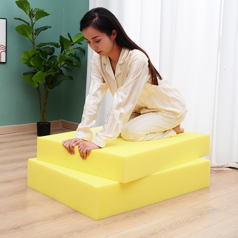 スポンジクッションブロック、高密度ソファクッション、シートクッション、スポンジはカットでき、厚みがあり硬化したマットレスとして使用できるソフトパック素材です。|undefined