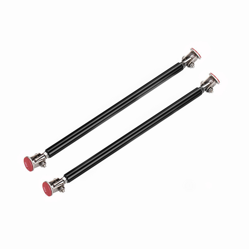 Car modification surrounding tie rod racing front and rear bar decoration universal front lip fixed retractable non-perforated tie rod