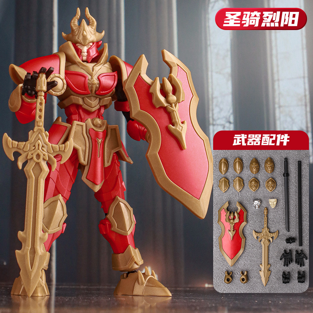 Multiforme DIY ángel articulado humano descomprimir quinta generación robot magnetismo multiarticulado ensamblable juguete modelo