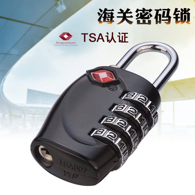 Metal Yifeng TSA330 Customs lock TSA luggage backpack zipper hole combination lock padlock lock wholesale