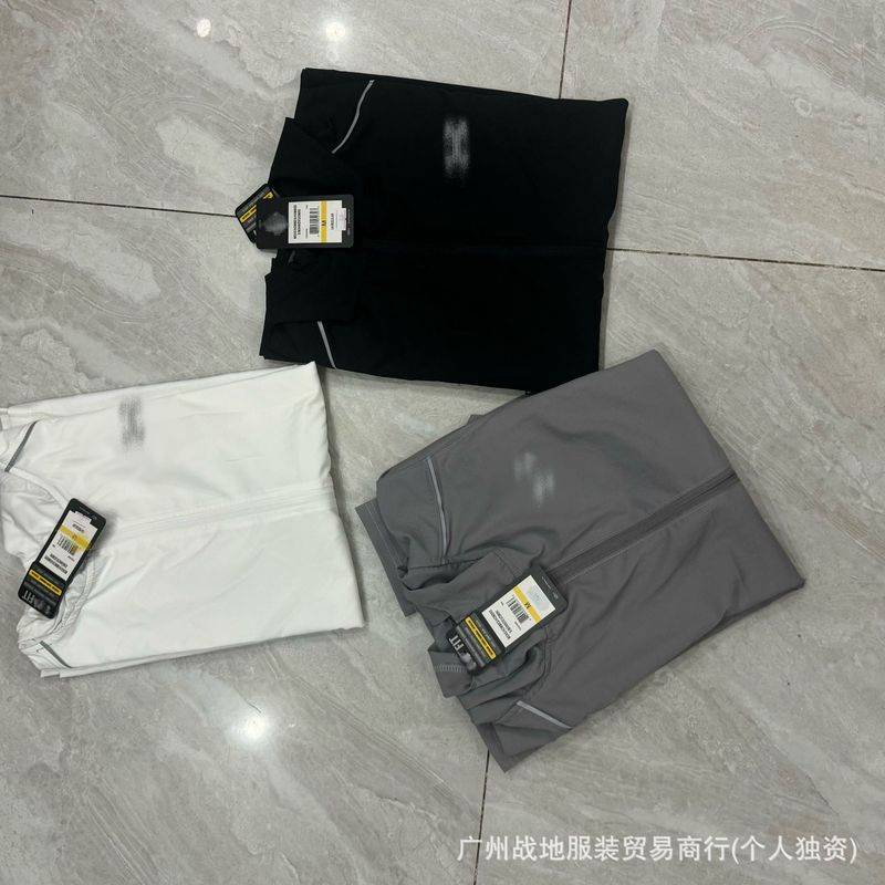 跨境冰丝运动外套男士春秋季防晒薄款防风连帽速干透气拉链外套潮|undefined
