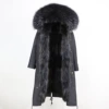 Knee black deep gray