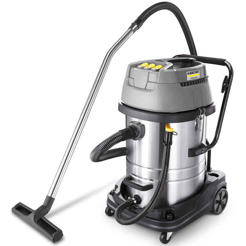 KARCHER ドイツ ケルヒャー 業務用 産業用 ステンレスバケット 乾湿両用ハイパワー掃除機 NT70/3|undefined