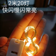 X6RO1米led铜丝花束灯串蛋糕装饰灯串小彩灯闪灯串灯满天星生