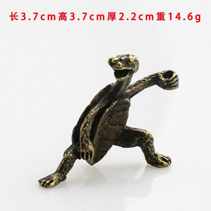 작은 거북이 청동