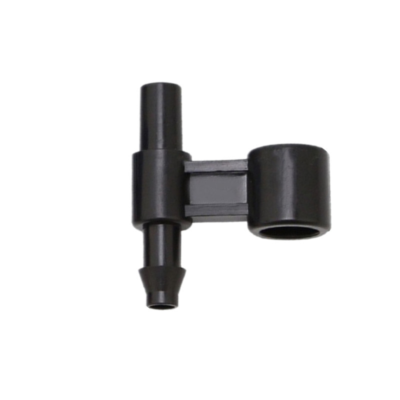 Los fabricantes suministran soporte de un solo orificio para jardinería, soporte de cabezal de riego de flores verdes, soporte de plástico al por mayor